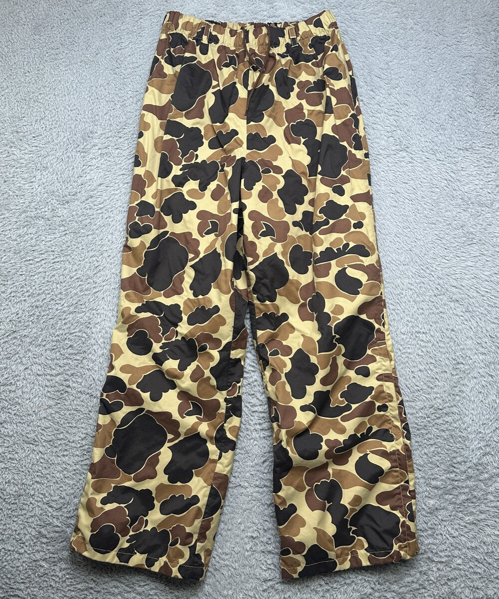 Columbia Hunting Pants Mens Large Duck Camo Waterproof Rain Shell